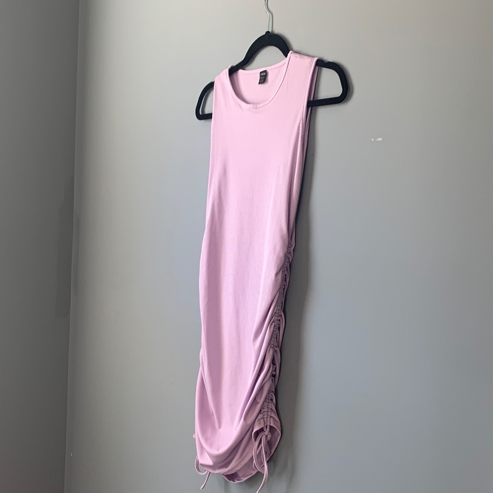 SHEIN Lavendar Ruched Mini Dress